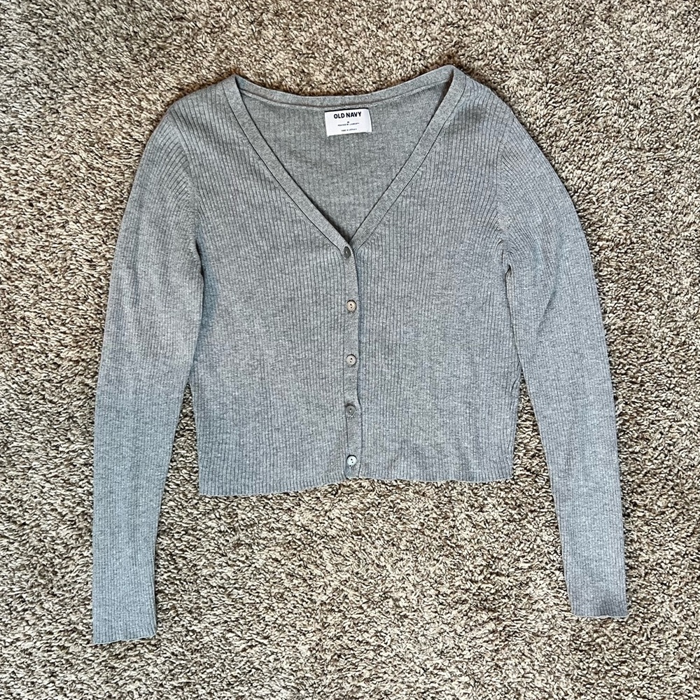 Old Navy Grey Cardigan